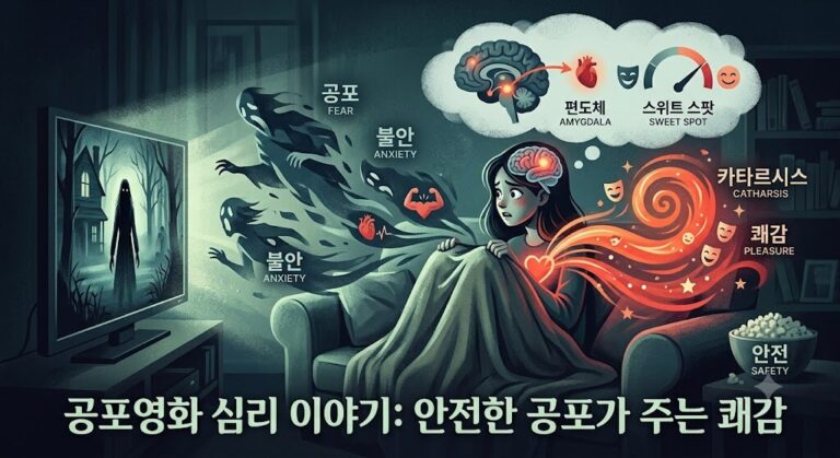 안전한 공포가 주는 쾌감 공포영화 심리 이야기