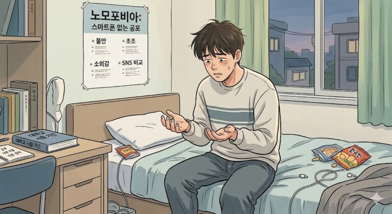 스마트폰 없으면 불안한 이유와 노모포비아 극복 방법