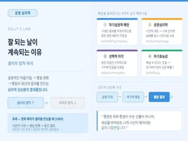 샐리의법칙 설명 사진